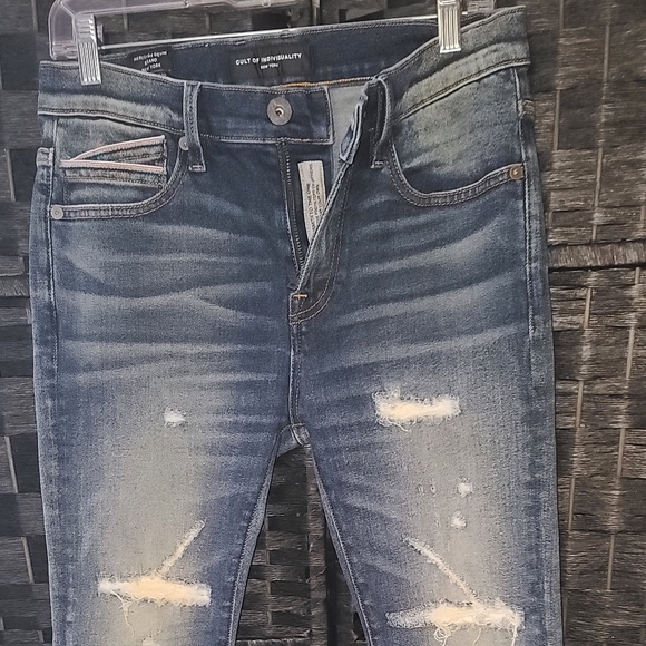 Cult Of Individuality Punk Super Skinny jeans 31X 32NWOT